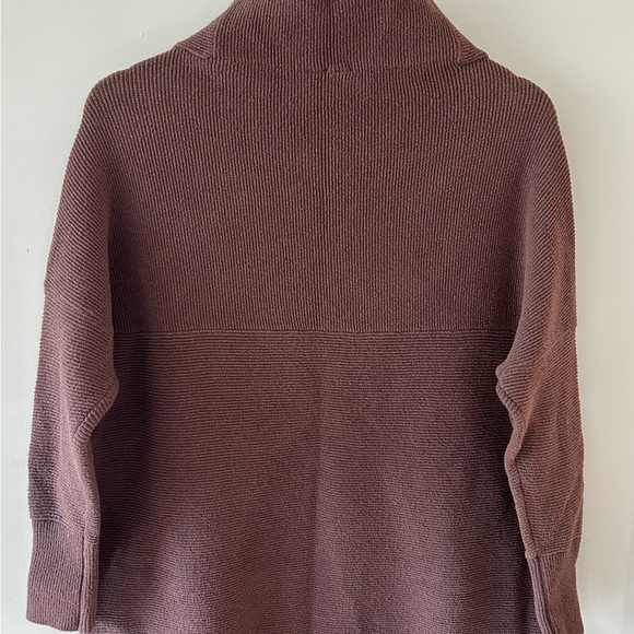 FREE PEOPLE Ottoman Sweater in Nutmeg/Taupe | XS | - Picture 6 of 6